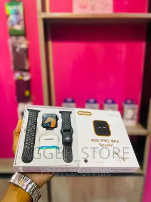 W26 Smartwatch (Two Belts + Airpods)