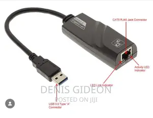 USB 3.0 Ethernet High Speed Network Adapter