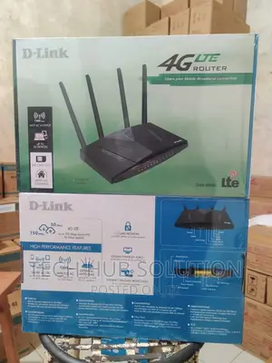 D Link 4G Lite Router With SIM Card Available