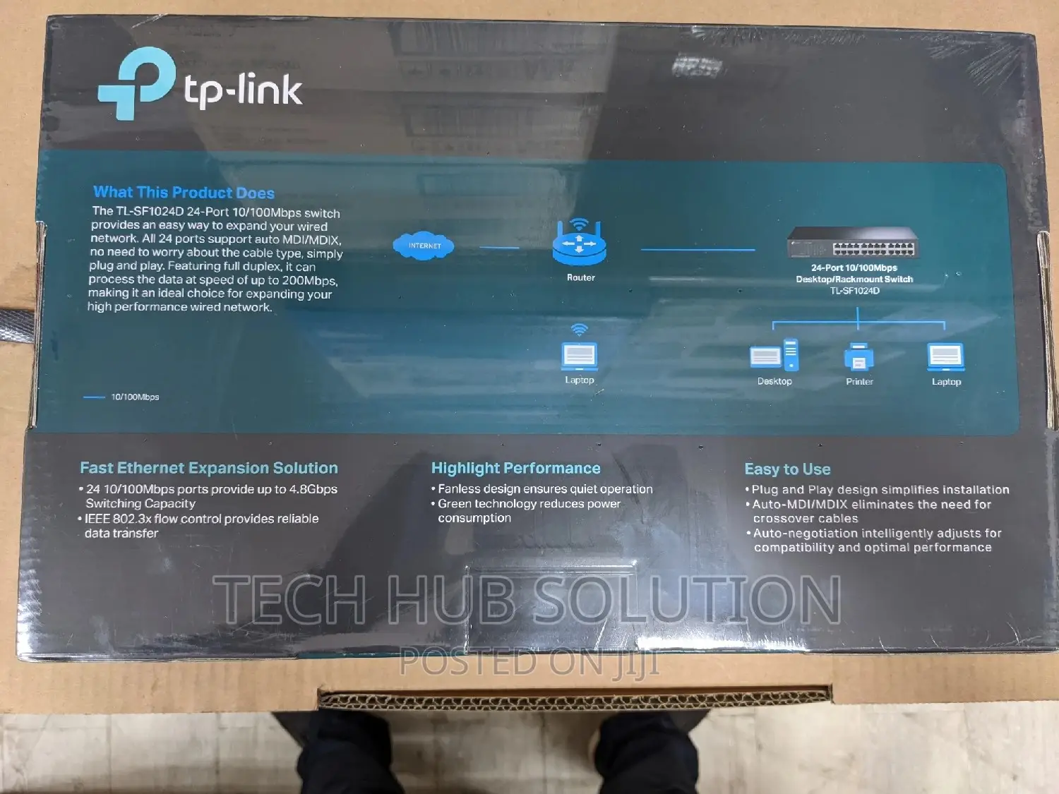 Tp Link 24 Port Gigabit Switch