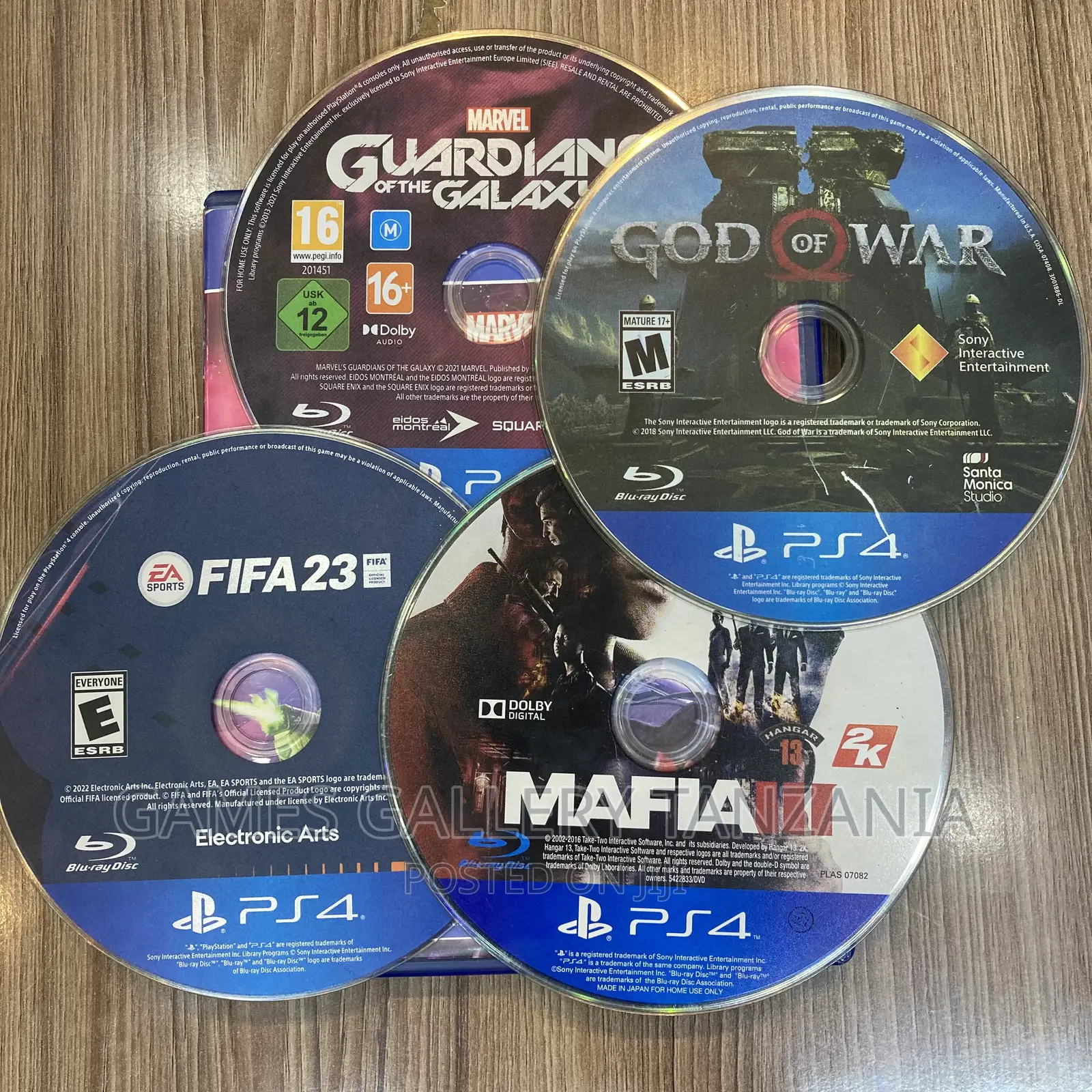 Ps4 Cd Used 