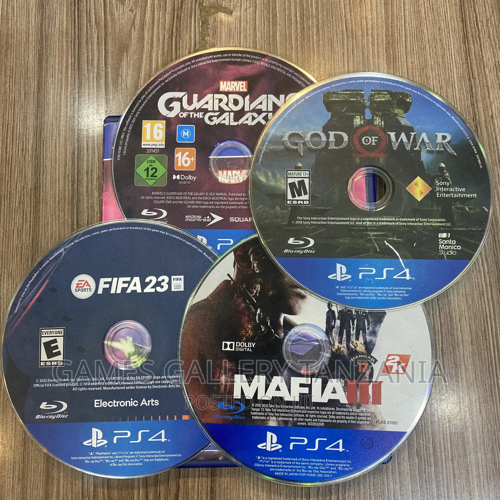 Ps4 Cd Used 
