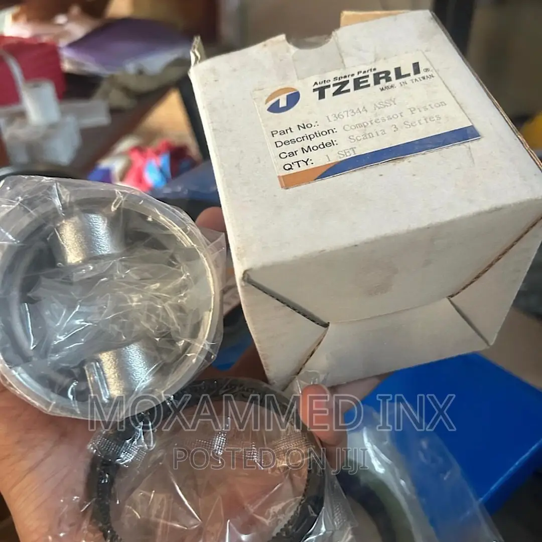 Compressor Piston With Ring Scania 3 Series