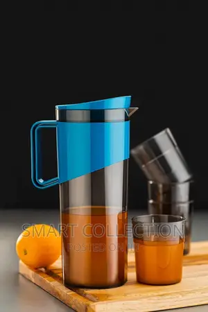 Unbreakable 2L Novel Jug With 4 Glasses
