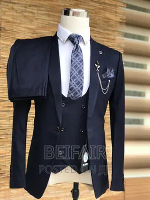 Suti Za Kiume | Men's Suits | Dark Blue
