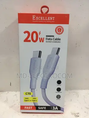 Super Data Cable 20W Type C to Type C