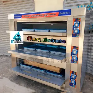 HEAVY DUTY Commercial Luxury Automatic Gas Oven90 Breads