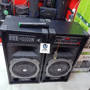 Alitop Powerful Speakers 2 Zenye Wireless Mic 