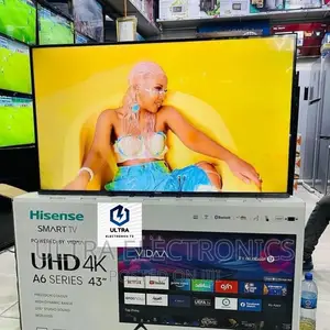 HISENSE Smart 4k UHD TV Yenye Inchi 43 📺🔥
