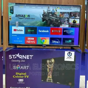 STARNET Smart Android Frameless TV Yenye Inchi 32 