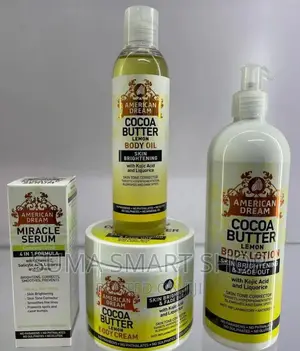AMERICAN Dream Cocoa Lemon Skin Care Set .