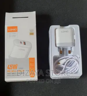 Fast Charger for Phones and Laptops 45W