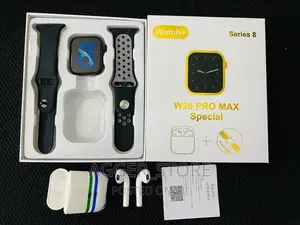 W26 Smartwatch (Two Belts + Airpods)
