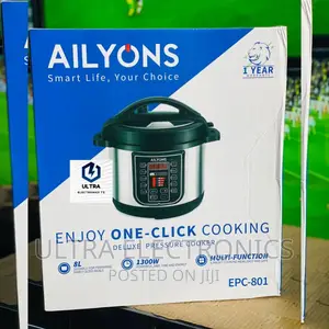 AILYONS High Quality Pressure/Multi Cooker Yenye Lita 8 