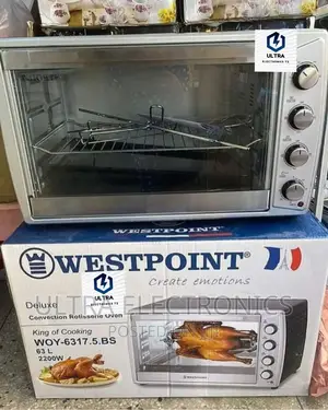 WEST POINT Rotisserie Oven Yenye Lita 63  
