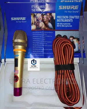 SHURE Wire Connected Microphone