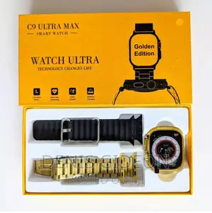 C9 Ultra Max Golden Edition Smart Watch