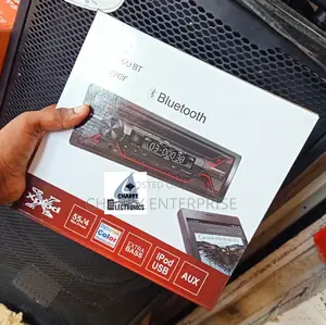 Car Audío Player/ Radio With Extra Bassbluetooth, Aux, Usb