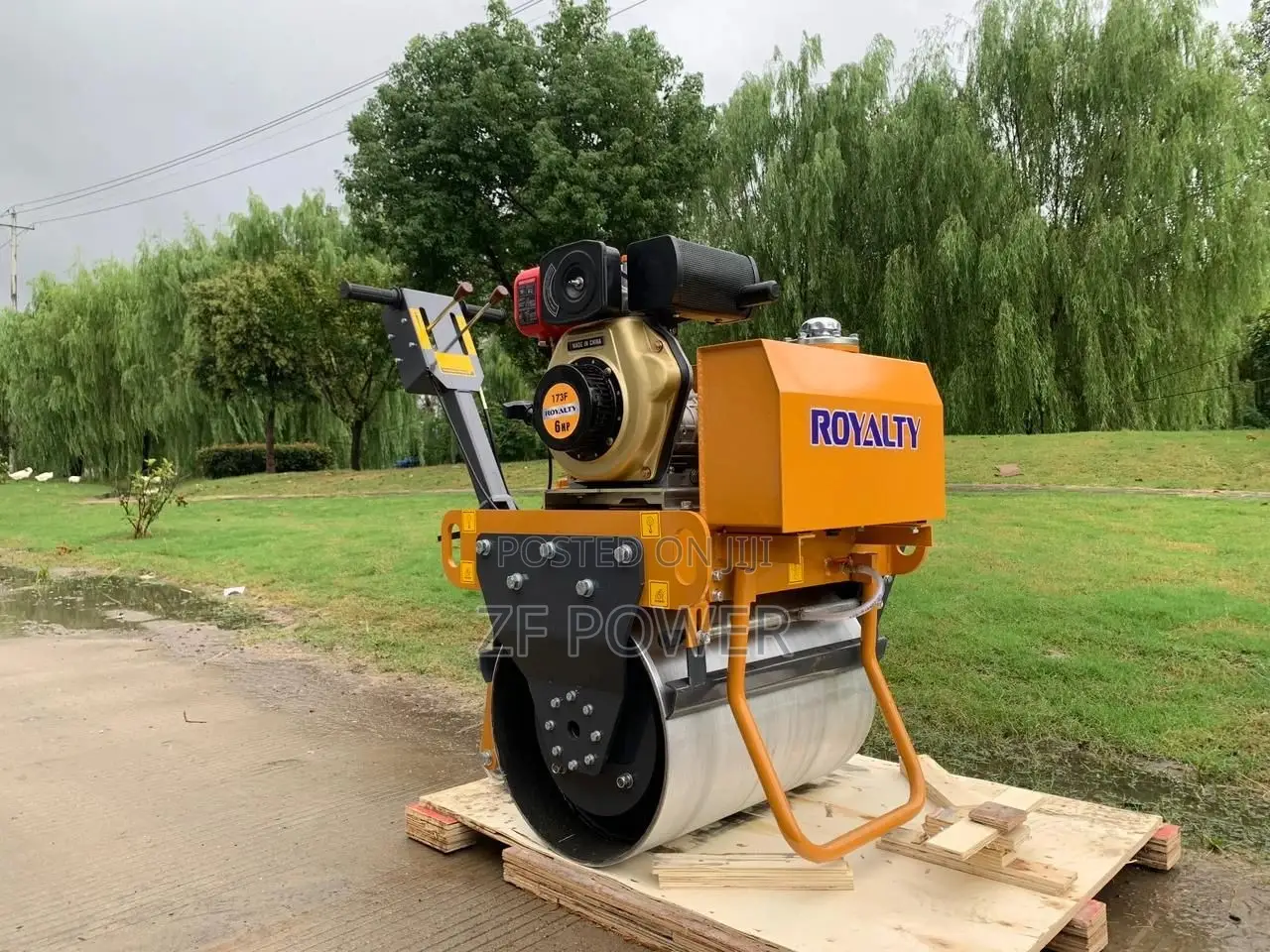 Road Roller Single Drum