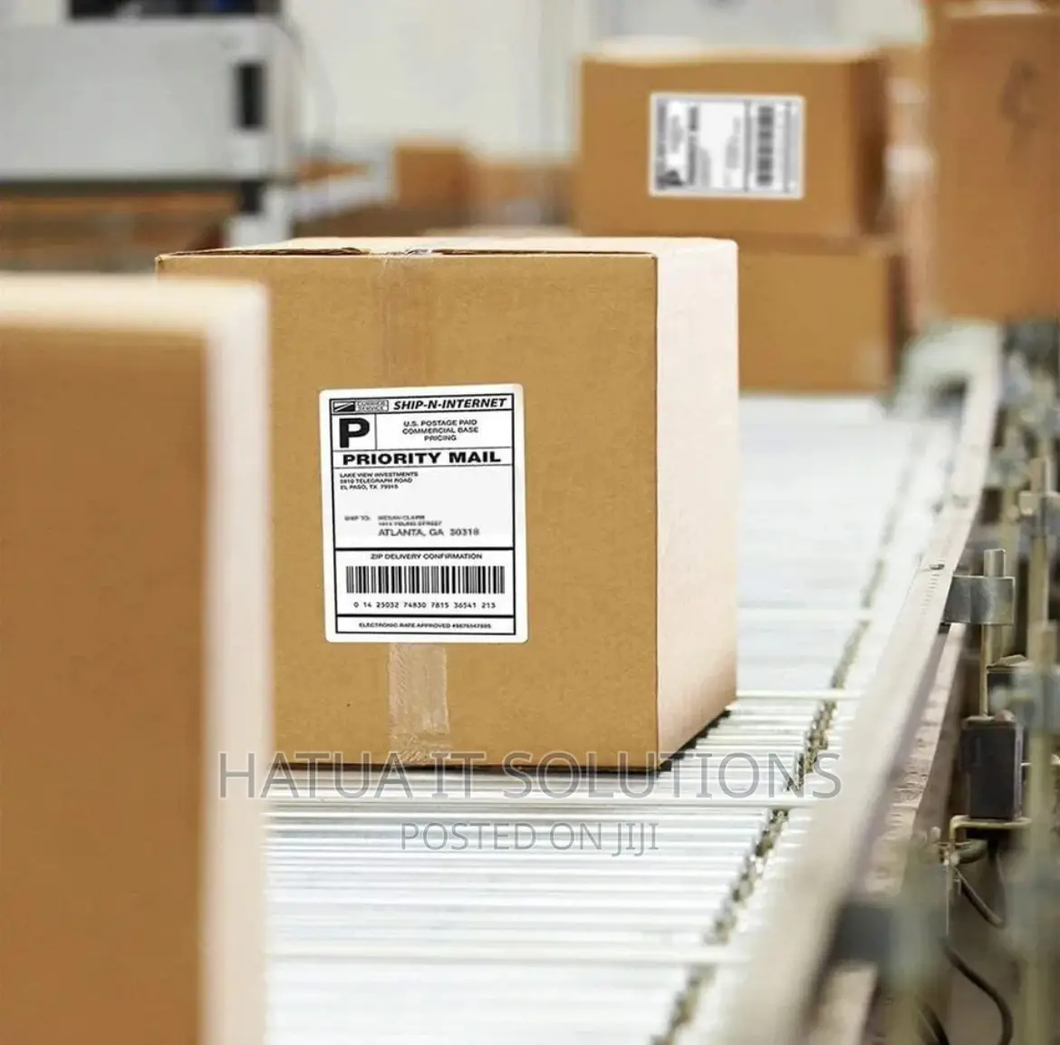 Shipping Barcode Label/Sticker Roll 100mm X 100mm