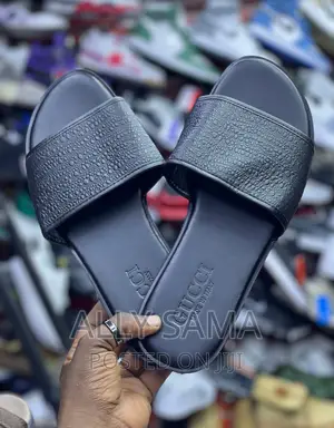 Mens Sandals Gucci Black Full