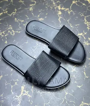 Mens Sandals Gucci Black Full