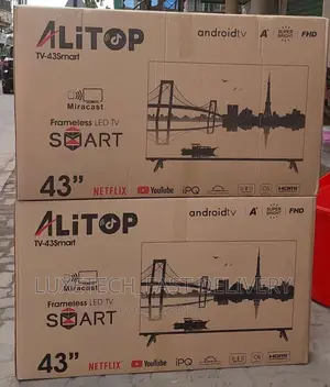 Alitop 43 Inches Smart Android Tv