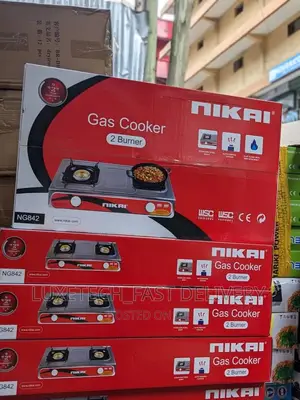Nikai Gas Cooker | Gas Stove 2 Burners
