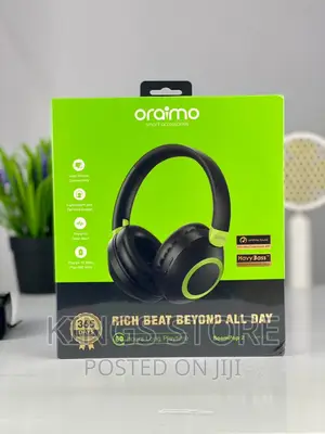 Oraimo Boompop 2 ENC Over-Ear Wireless Headphones