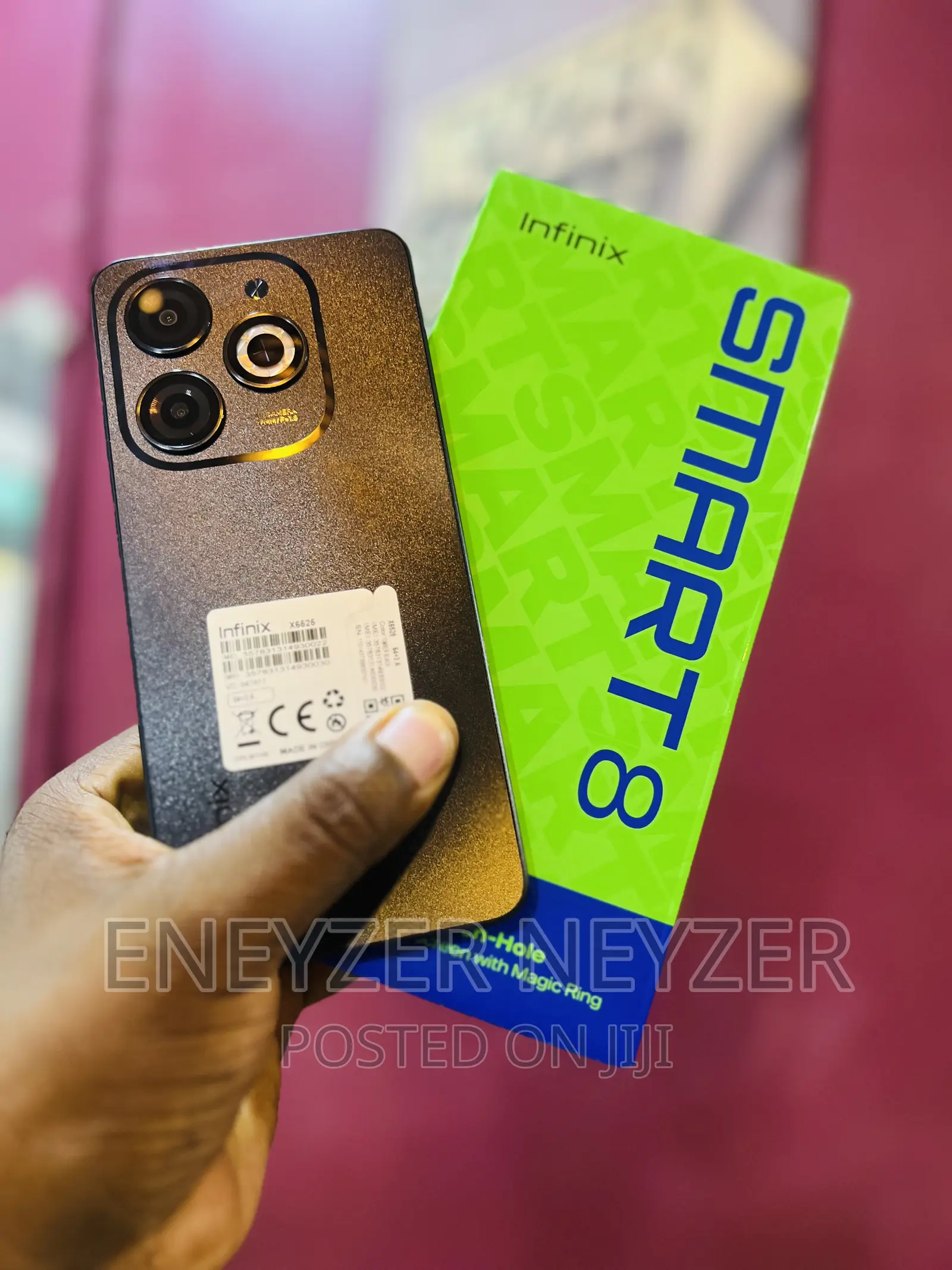 New Infinix Smart 8 64 GB Black