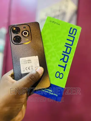 New Infinix Smart 8 64 GB Black