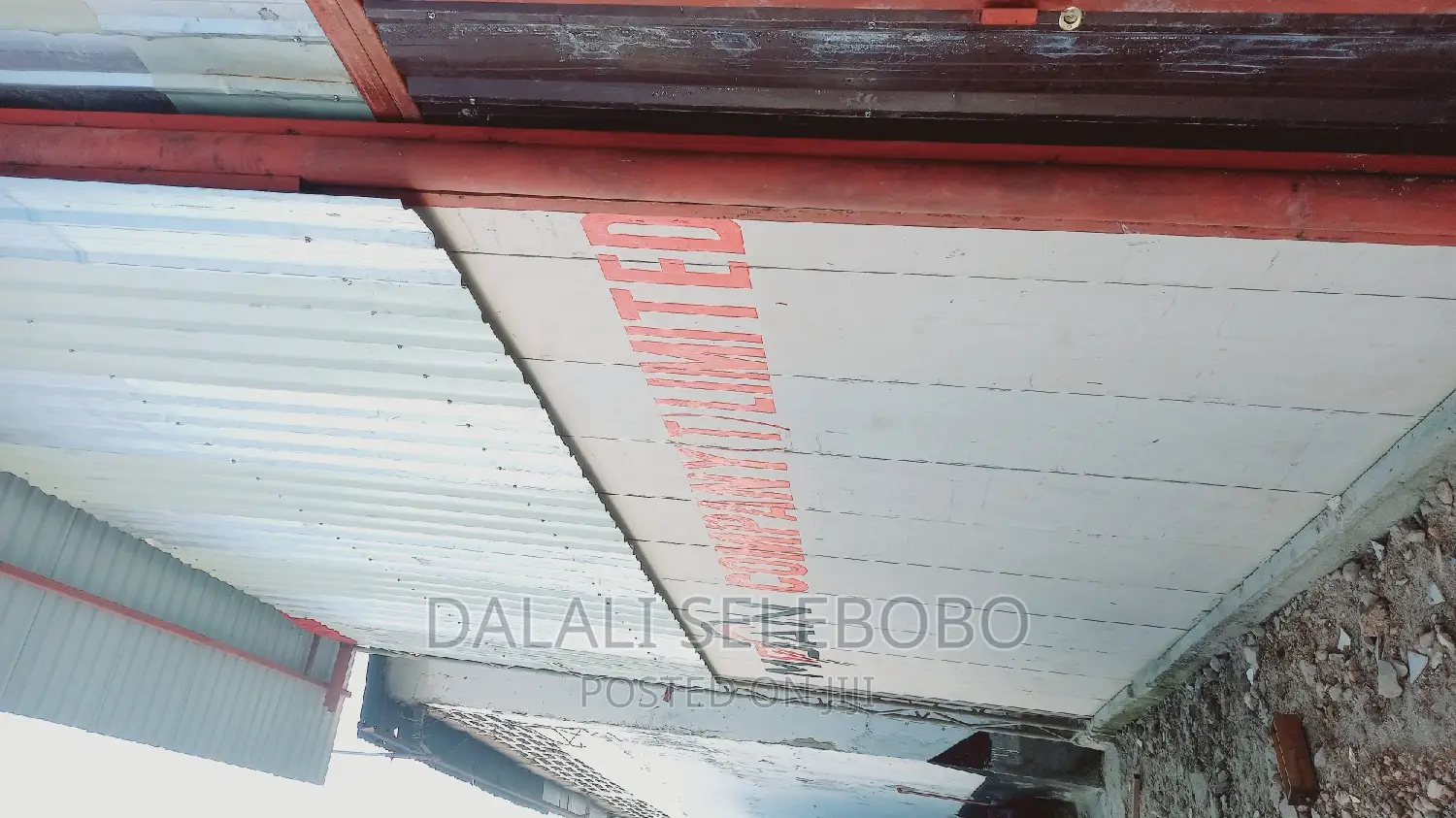 Warehouse at Sinza Igesa Road.