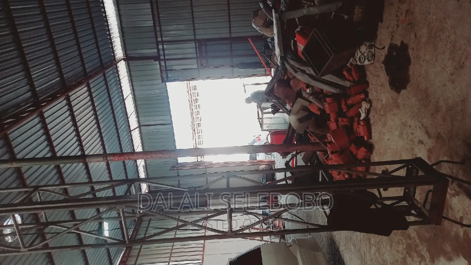 Warehouse at Sinza Igesa Road.