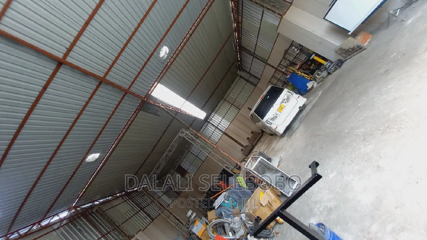 Warehouse at Sinza Igesa Road.