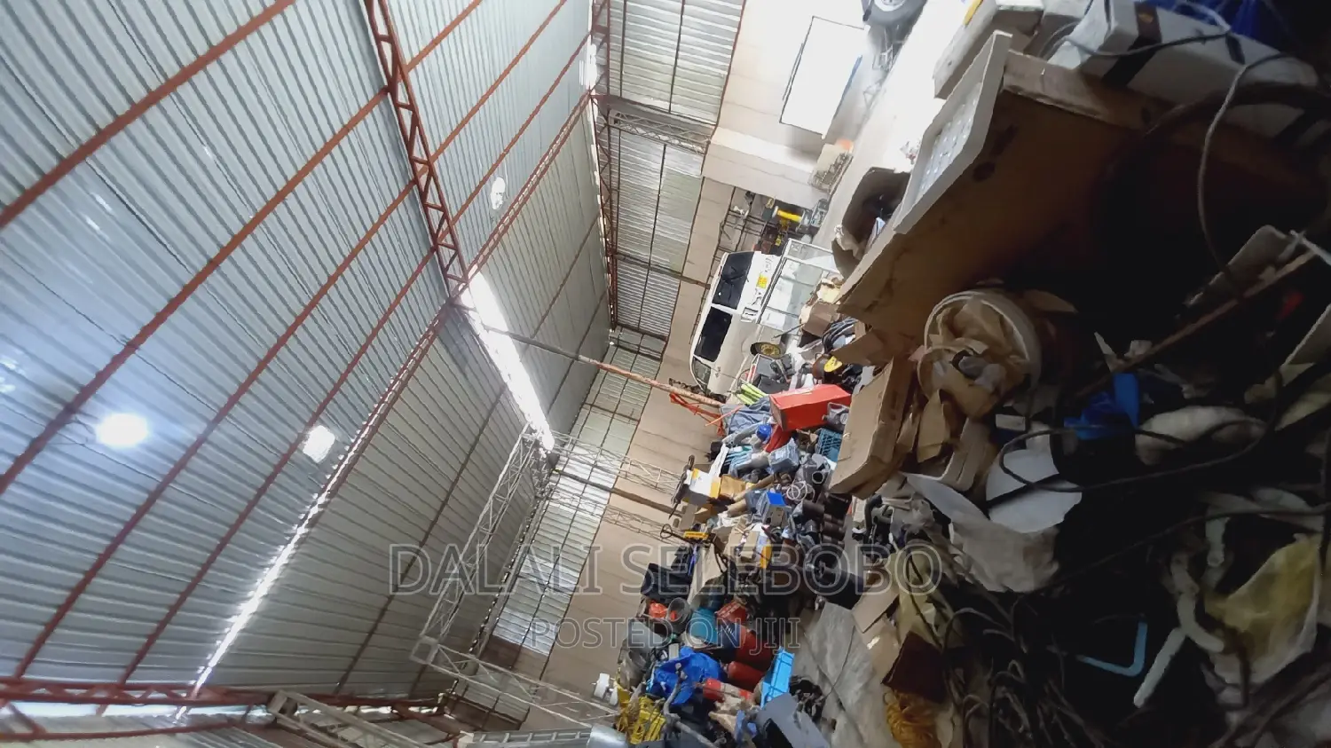 Warehouse at Sinza Igesa Road.