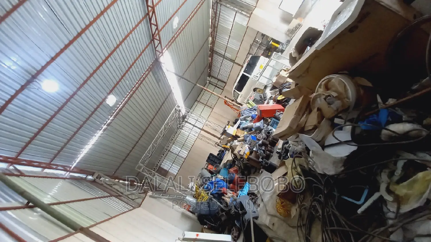 Warehouse at Sinza Igesa Road.