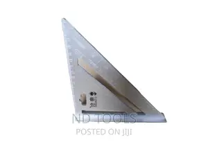 Aluminium Triangle Ruler 180mm