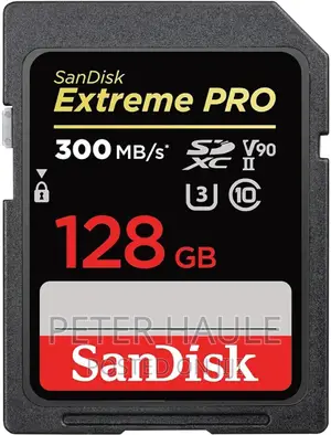 Sandisk 128GB Extreme PRO UHS-II SDXC Memory Card