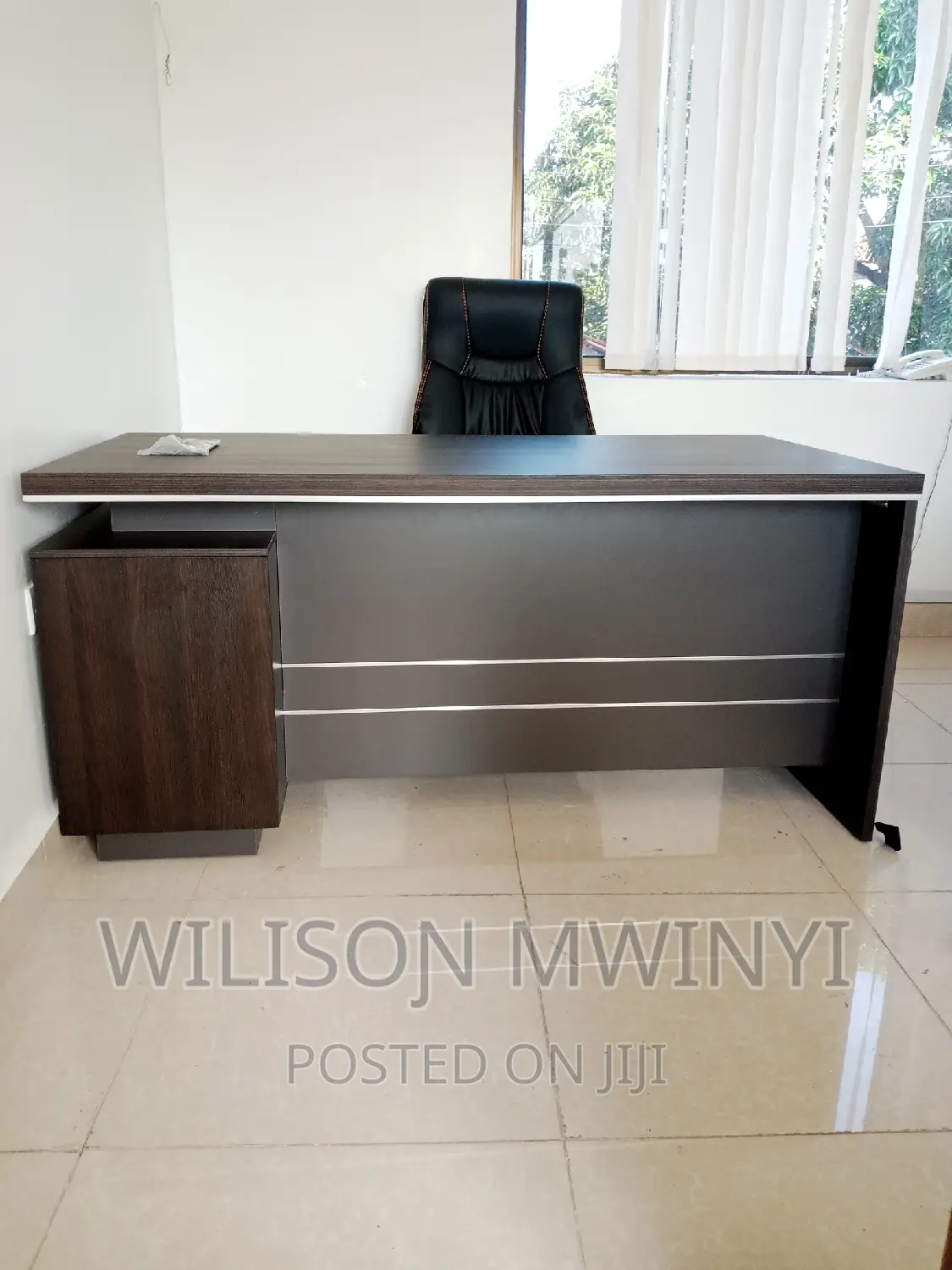Executive Table and Office Chair