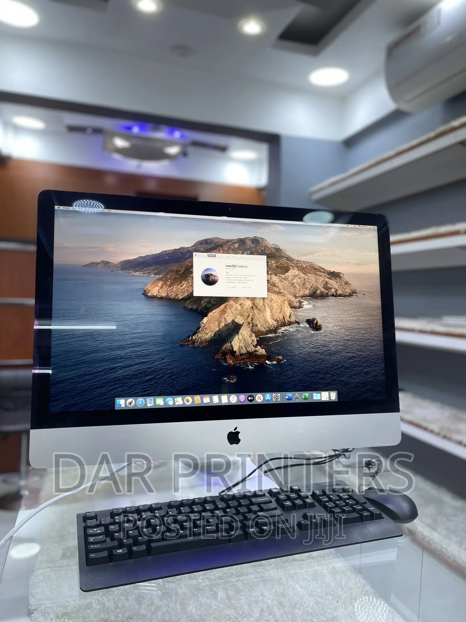 Desktop Computer Apple iMac 8GB Intel Core I5 HDD 1T