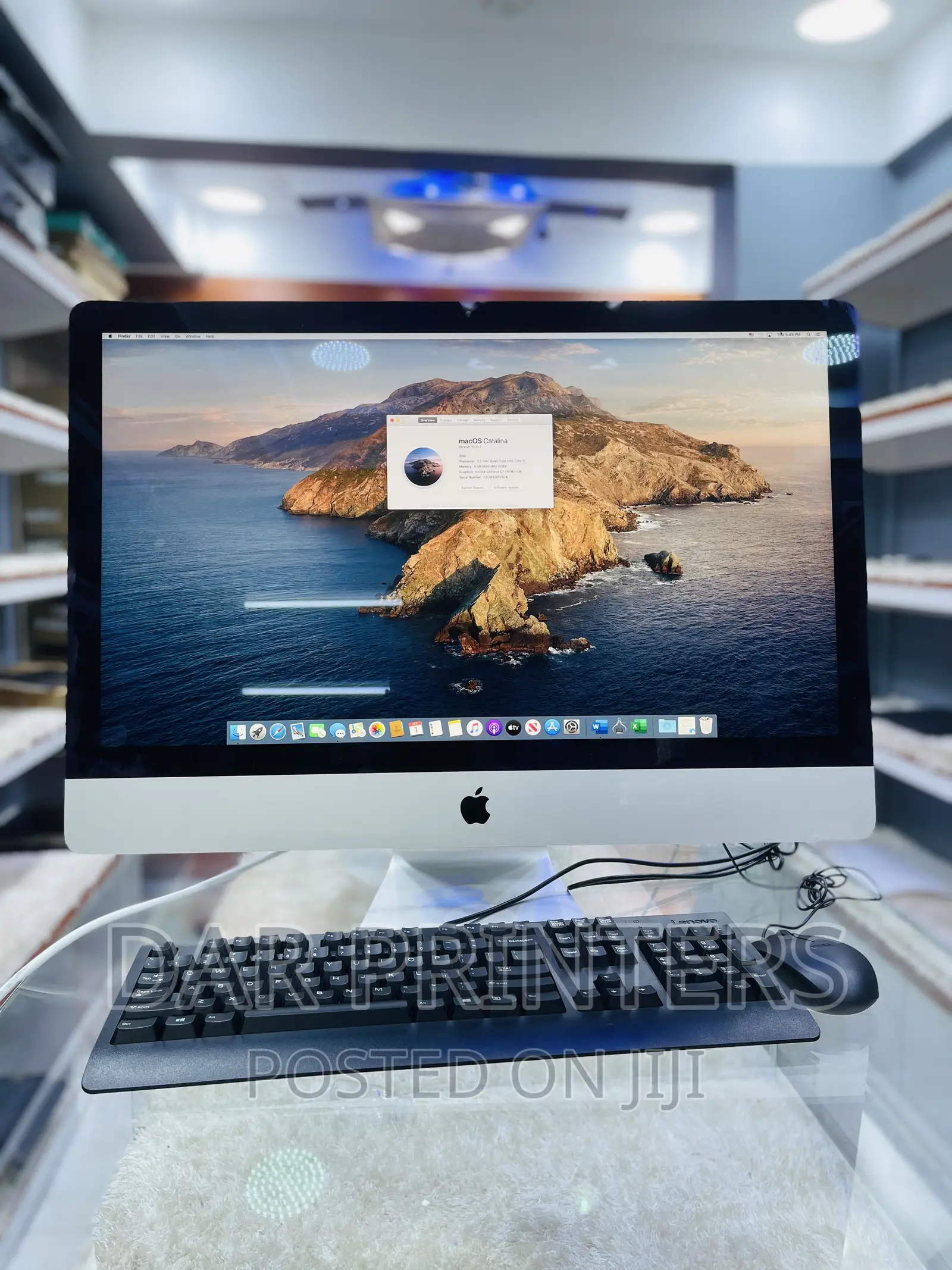 Desktop Computer Apple iMac 8GB Intel Core I5 HDD 1T
