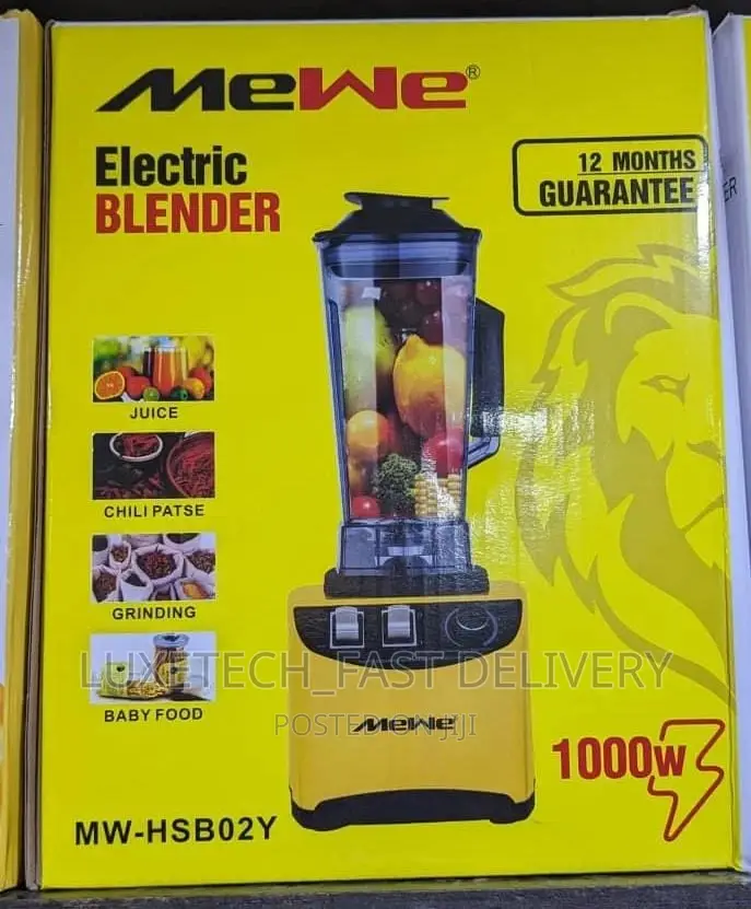 Mewe Electric Blender 2 Litres