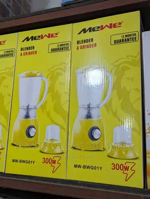 Mewe Blender and Grinder 2 in 1 | 1.5 Litres
