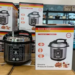 Silver Crest Electric Pressure Cooker 6 Litres | Digital