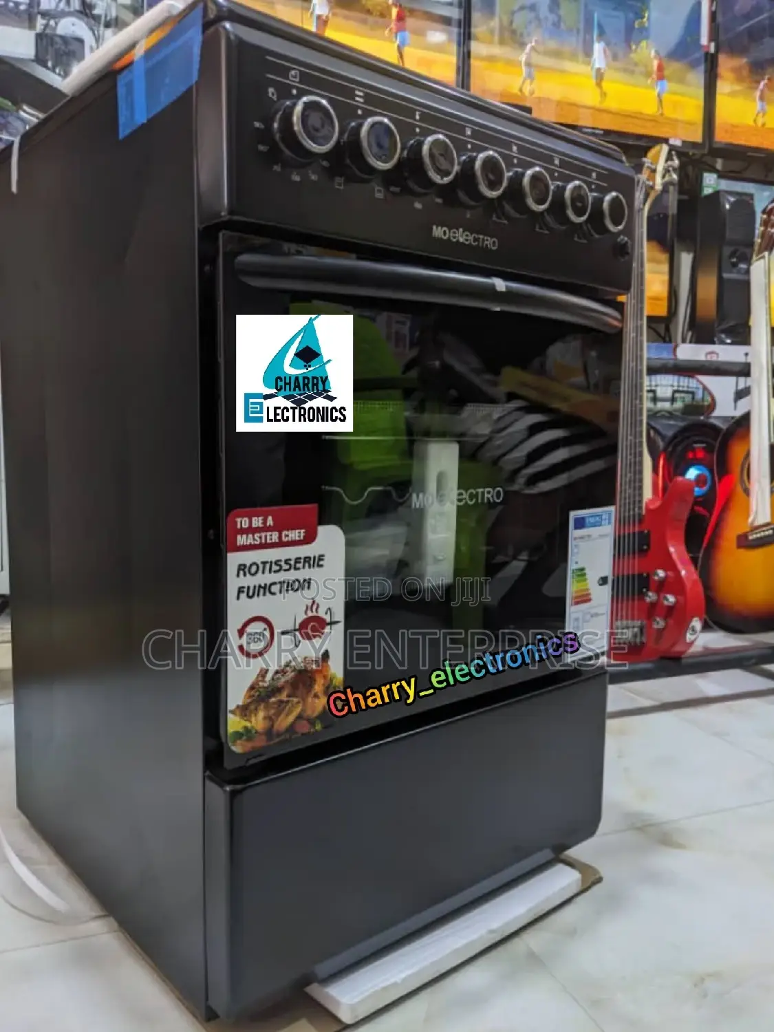 Mo Electro Cooker With Oven ROTISSERIE FUNCTION 1 Elc 3 Gs