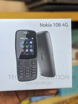 New Nokia 106 Black