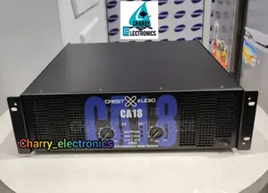 Original Crest Audio 3u Ca18 Professional Booster/ Amplifier