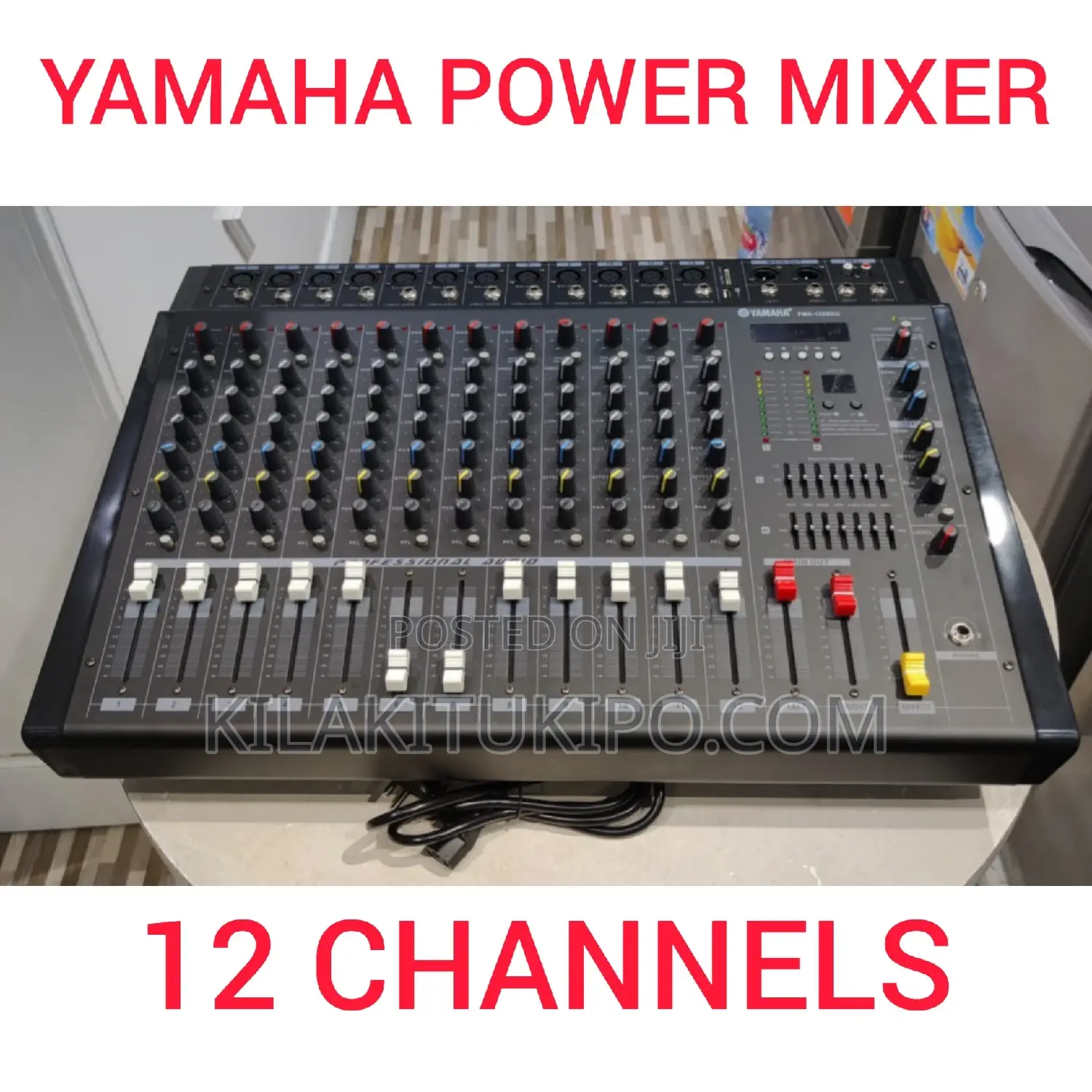 Yamaha Power Mixer 12channel