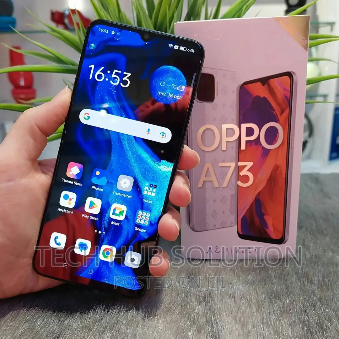 New Oppo A73 128 GB Black