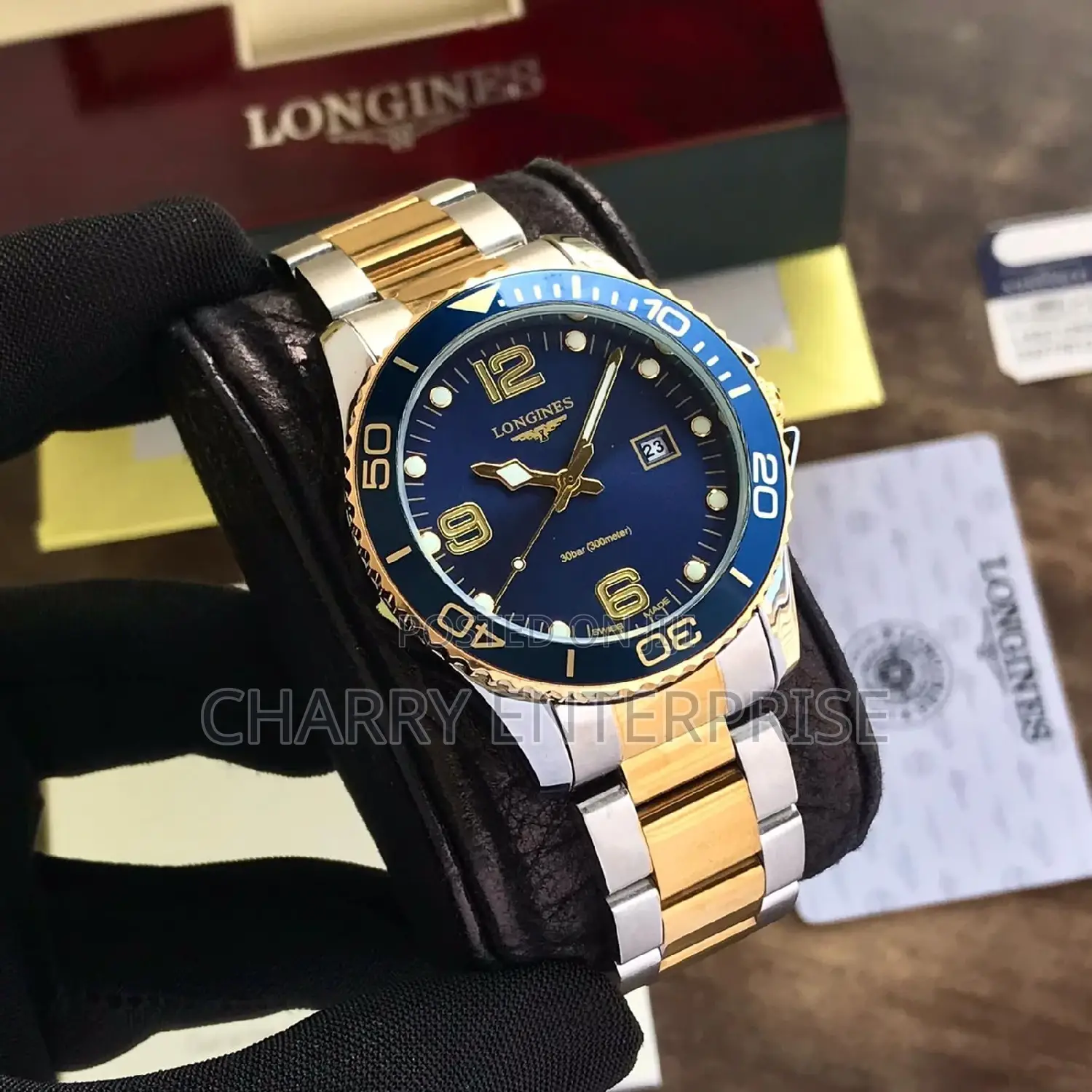LONGNESS Stainless Steel Water Proof Quality Watch